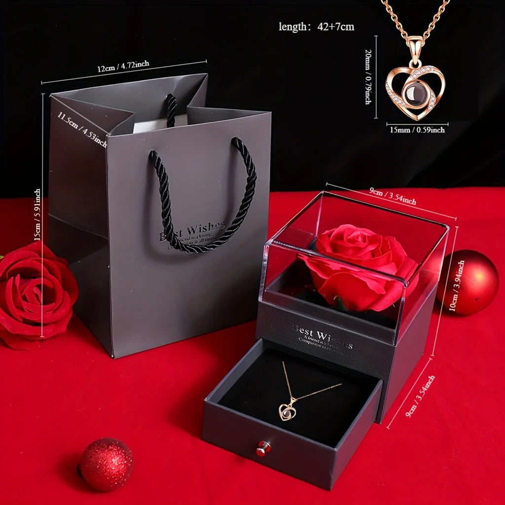 Ladies' Necklace Jewelry Gift Set,for Daily Wear, Gifting, Mother,Grandmother,Wife,Girlfriend Birthday Anniversary Romantic Gift
